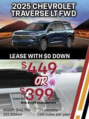 2025 Chevrolet Traverse LT FWD